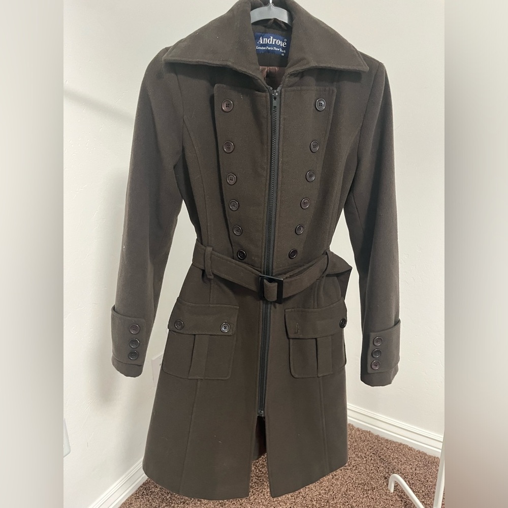 Brown women coat
